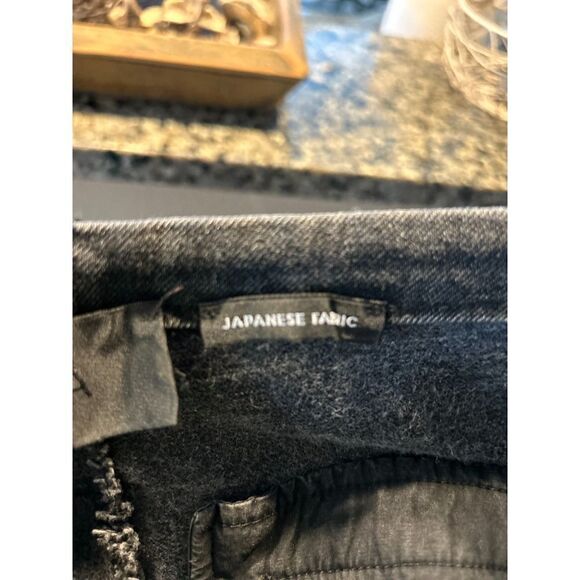 Rta Mens Otis Pants Distressed Black Charcoal Sz XL Cargo Urban Designer Jean E - Picture 10 of 12